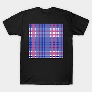 Periwinkle Berry Plaid T-Shirt